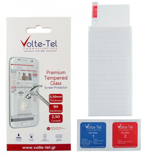 VOLTE-TEL TEMPERED GLASS ASUS ZENFONE 4 MAX ZC520KL 5.2" 9H 0.30mm 2.5D FULL GLUE