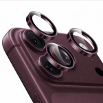 ESR Armorite Προστατευτικό Γυαλί Φακού Κάμερας για Iphone 18 Pro και Iphone18 Pro  Max, Deep Burgundy