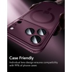 ESR Armorite Προστατευτικό Γυαλί Φακού Κάμερας για Iphone 18 Pro και Iphone18 Pro  Max, Deep Burgundy