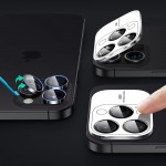 ESR Armorite Προστασία Κάμερας Μαύρο, για το iPhone 16 Pro / 16 Pro Max