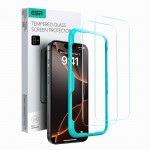 ESR Tempered Glass 2 τεμ Black, για το iPhone 16 Pro