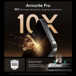 ESR ULTRAFIT ARMORITE PRO TEMPERED GLASS 2-PACK ΓΙΑ IPHONE 16 PRO / 17 BLACK