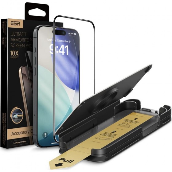 Esr Armorite Pro Ultrafit Προστατευτικό Οθόνης Iphone 18 Pro και Iphone17 Pro Μαύρο