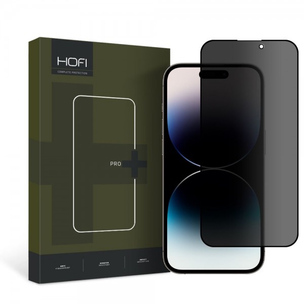 Hofi Anti Spy Glass Pro+ Privacy Tempered Glass  για iPhone 14 Pro Max