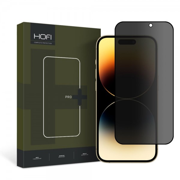 Hofi Anti Spy Glass Pro+ Privacy Tempered Glass για το iPhone 15 Pro 