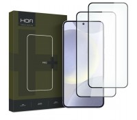 Hofi Full Face Tempered Glass 2τμχ Μαύρο για Samsung Galaxy S24 Plus