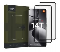 Hofi Glass Pro+ Tempered Glass Μαύρο για το Xiaomi 14T / 14T Pro, 2 pack