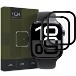 Hofi Hydroflex Pro+ Screen Protector σε Μαύρο χρώμα για Apple Watch 10 46mm, 2 pack
