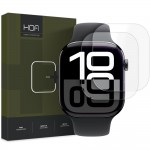 Hofi Hydroflex Pro+ Screen Protector σε Διάφανο χρώμα για Apple Watch 10 46mm, 2 pack
