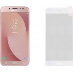 IDOL 1991 TEMPERED GLASS SAMSUNG J730 2017 5.5" 9H 0.25mm SPECIAL WHITE, Edge Glue, 2.5D, FULL COVER