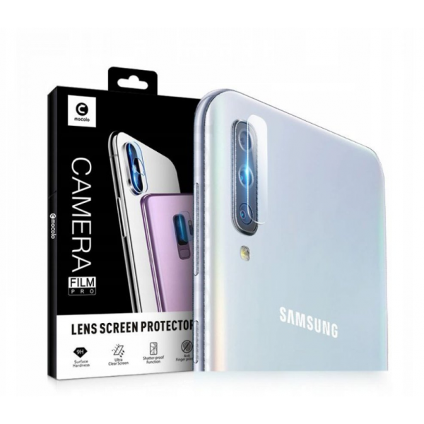 MOCOLO TG+ Camera Lens Samsung Galaxy A70 - Tempered Glass 9H AntiCrash / AntiShock