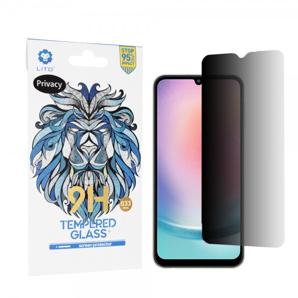 Lito 2.5D Classic Glass Samsung Galaxy A24 Privacy
