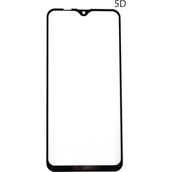 POWERTECH Tempered Glass 5D Full Glue για Samsung A10/A10s 2019, μαύρο