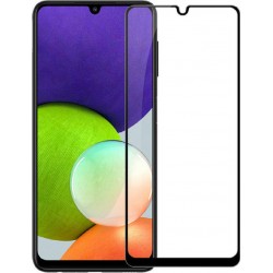 POWERTECH tempered glass 9H 5D TGC-0527 για Samsung Galaxy A22 5G, μαύρο