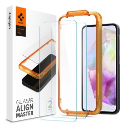 Spigen Glas.tR Align Master 2τμχ, Clear, για  Samsung Galaxy A35 5G, AGL07772