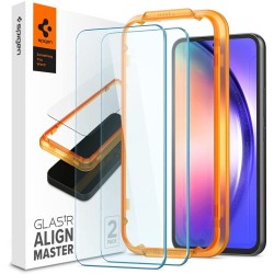 Spigen GLAS.tR ALIGNmaster Full Face Tempered Glass 2τμχ Clear για Samsung Galaxy A54, AGL05966