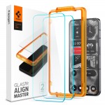 Spigen AlignMaster GLAS.tR Tempered Glass 2τμχ για το Nothing Phone 2, AGL06981