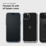 Spigen Alm Glass Fc 2-pack Iphone Tempered Glass Μαύρο, για το Apple iPhone 15, AGL06906