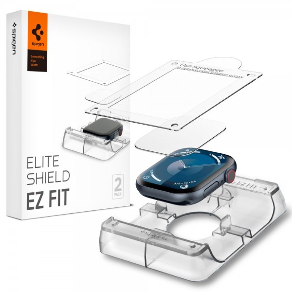 Spigen Ez Fit Screen Protector για το Apple Watch 10 42mm, 2 pack, AFL08580