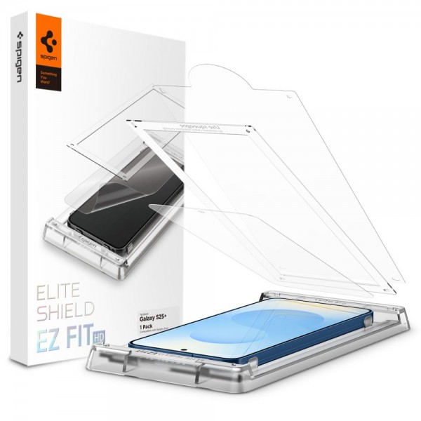Spigen Elite Shield EZ Fit Hydrogel - Ελαστική Μεμβράνη Προστασίας -  Διάφανο, για Samsung Galaxy S25 Plus, AFL09087