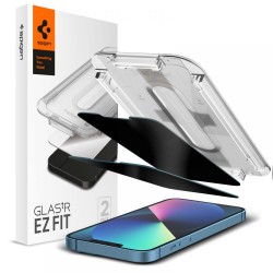 Spigen GLAS.tR EZ Fit AGL03378 iPhone 13 Pro Max / 14 Plus Premium Tempered Glass 2 τεμ - privacy