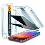 Spigen Tempered Glass 2τμχ Privacy για το iPhone 15 Pro Max, AGL06874