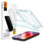 Spigen - Glas.tR EZ-FIT (2 pack) - iPhone 16 Pro / 17 / 17 Pro- Clear, AGL07928