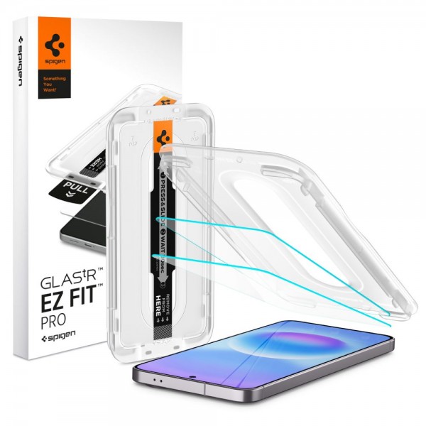 Spigen Glas.tR EZ Fit Pro Tempered Glass 2τμχ για το Samsung Galaxy A57 5G Spigen Glas.tR EZ Fit Pro Tempered Glass 2τμχ για το Samsung Galaxy A57 5G