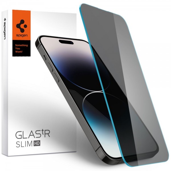 Spigen GLAS.tR Privacy Tempered Glass για iPhone 14 Pro