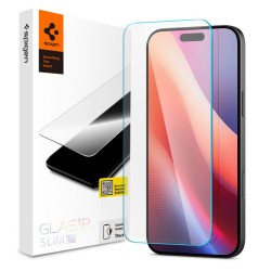 Spigen GLAS.TR Slim Tempered Glass για το iPhone 15 / 16, AGL06910