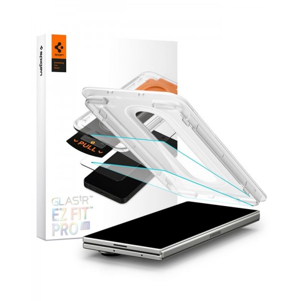 Spigen Glas.tR EZ Fit Pro HD Tempered Glass 2 Pack για Samsung Galaxy Z Fold 7