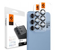 Spigen® Optik Pro Ez Fit (2 Pack) Camera Protector  2τμχ Μαύρο για Samsung Galaxy S25 Plus, AGL09088