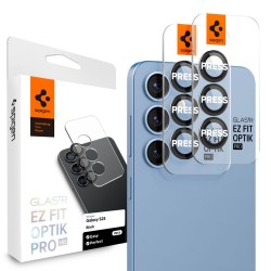 Spigen® Optik Pro Ez Fit (2 Pack) Camera Protector  2τμχ Μαύρο για Samsung Galaxy S25 Plus, AGL09088