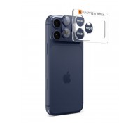 Spigen Optik Pro XL Glas.TR EZ Fit Προστατευτικό Κάμερας για iPhone 17 Pro Μπλε AGL10646