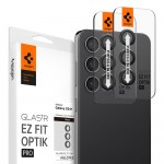 Spigen® Optik TR Ez Fit (2 Pack) Camera Protector  2τμχ Μαύρο για Samsung Galaxy S24 Plus, AGL07433