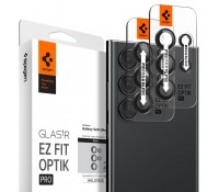 Spigen® Optik TR Ez Fit (2 Pack) Camera Protector  2τμχ Μαύρο για Samsung Galaxy S24 Ultra, AGL07425