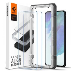 Spigen® (x2.Pack) GLAS.tR™ EZ FIT™ HD AGL03088 Samsung Galaxy S21 FE Premium Tempered Glass Screen Protector