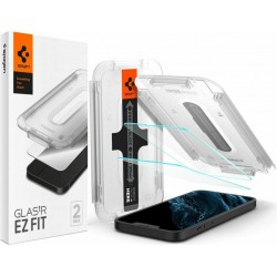 Spigen® (x2.Pack) GLAS.tR™ EZ FIT™ HD AGL03375 iPhone 13 Pro Max / 14 Plus Premium Tempered Glass Screen Protector