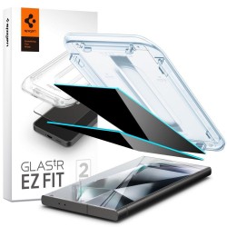 Spigen EZ FIT GLAS.tR Tempered Glass 2τμχ Privacy, για Samsung Galaxy S24 Ultra, AGL07625