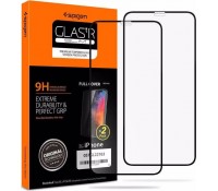 Spigen GLAS.tR Full Face Tempered Glass 2-Pack Black  iPhone X / XS / 11 Pro