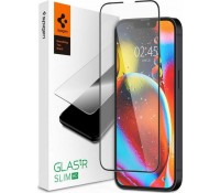 Spigen GLAS.tR Slim Full Face Tempered Glass Black iPhone 13 / 13 Pro / 14 / 16e / 17e