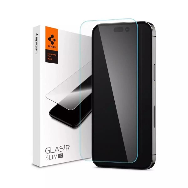 Spigen GLAS.tR Slim Full Face Tempered Glass iPhone 14 Pro Max