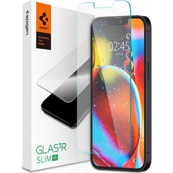 Spigen GLAS.tR Slim HD Tempered Glass iPhone 13 / 13 Pro  / 14