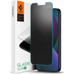 Spigen GLAS.TR Slim Privacy Tempered Glass iPhone 13 / 13 Pro / 14