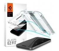 Spigen Glass tR EZ Fit 2 Pack για το iPhone 15 Plus 