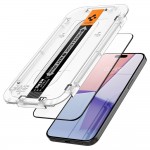 Spigen Tempered Glass 1τμχ Μαύρο για το iPhone 15 Pro Max, AGL06879