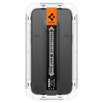 Spigen Tempered Glass 1τμχ Μαύρο για το iPhone 15 Pro Max, AGL06879