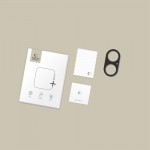 TECH-PROTECT CAMALLOY FIT+ Μεταλλικό Κάλυμμα Κάμερας Μαύρο (iPhone 17)