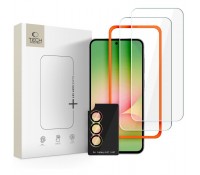 Tech-Protect Easy Set+ Tempered Glass 3τμχ για το Samsung Galaxy A57 5G, clear