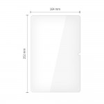 Tech-Protect Glass Fit+ 2 Pack Tempered Glass για Samsung Galaxy Tab A9+ plus / Tab A11+ plus